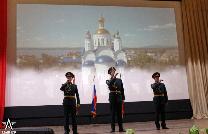 Церемония открытия пятой смены учебных сборов. 