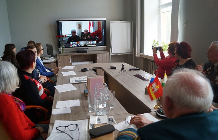 Межрегиональный проект «Книга Героя» в формате телемоста