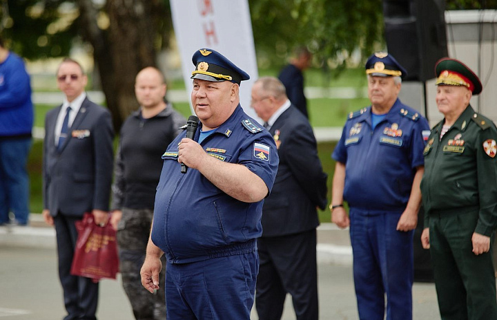 Закрытие военно-спортивной игры «ЮНАВИА» в Челябинске